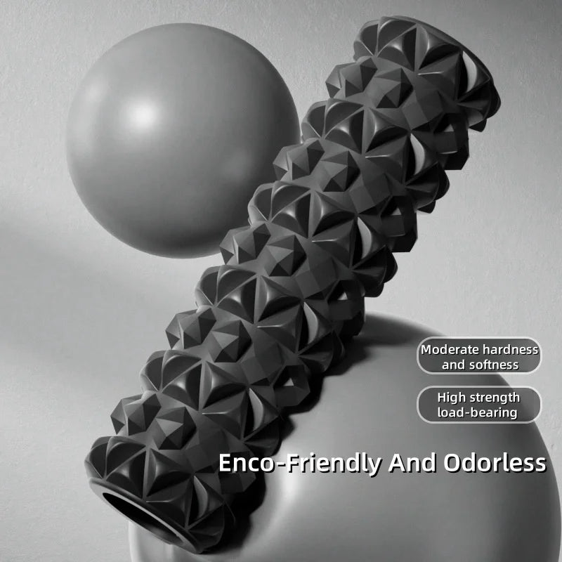 30cm Pilates Foam Roller Muscle Massage EPP Yoga Fitness Roller For Back Pain Relief Gym Exercise Self-Myofascial Treatment