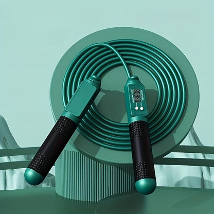 Smart Digital Weighted Skipping Rope For Fitness, Weight Loss, And Fat Burning