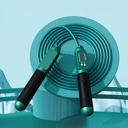Smart Digital Weighted Skipping Rope For Fitness, Weight Loss, And Fat Burning