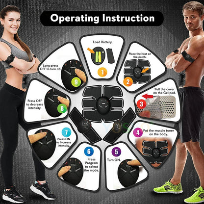 Slimming Electric Booty ABS Stimulator EMS Wireless Buttocks Hip Trainer