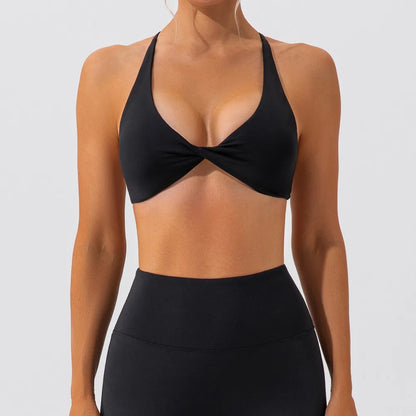 Cross Back Sports Bra Women's Fitness Bra Quick Drying