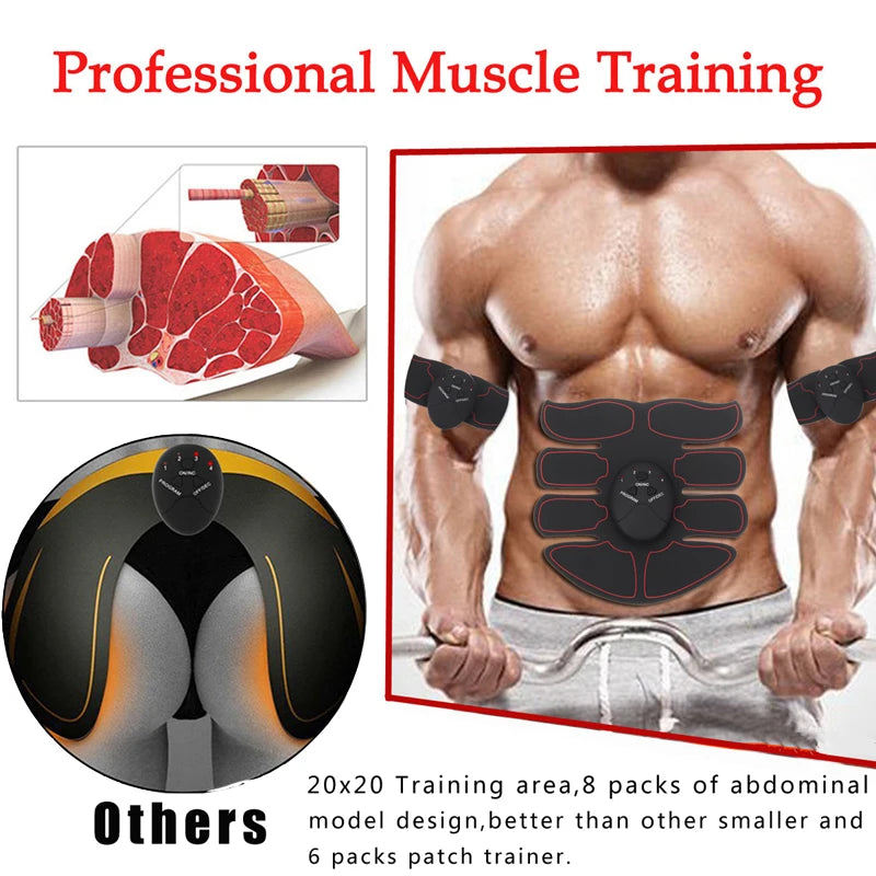 Slimming Electric Booty ABS Stimulator EMS Wireless Buttocks Hip Trainer