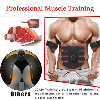 Slimming Electric Booty ABS Stimulator EMS Wireless Buttocks Hip Trainer