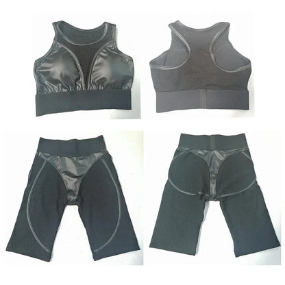Booty Shorts + Sports Bra Set