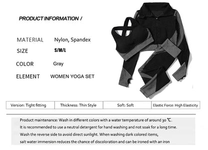2/3Pcs Women's Active wear Sets
