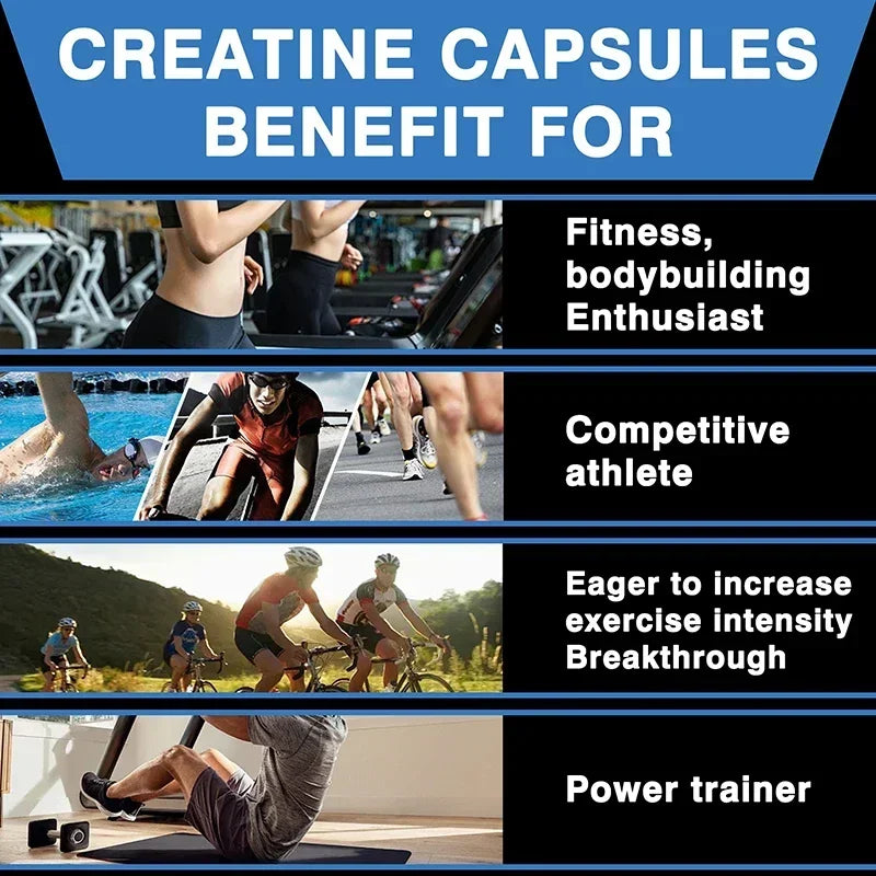 Creatine Monohydrate - Promote Muscle Growth, Relieve Fatigue, Improves Performance