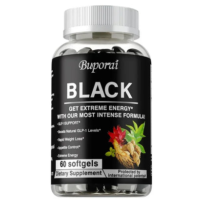 Black - Natural Power, Slimming, Boosts Metabolism, Weight Management, Fat Burning, Detoxify The Body