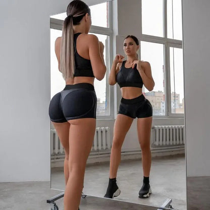 Booty Shorts + Sports Bra Set