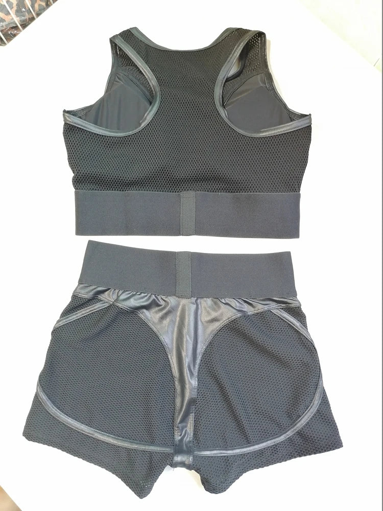 Booty Shorts + Sports Bra Set