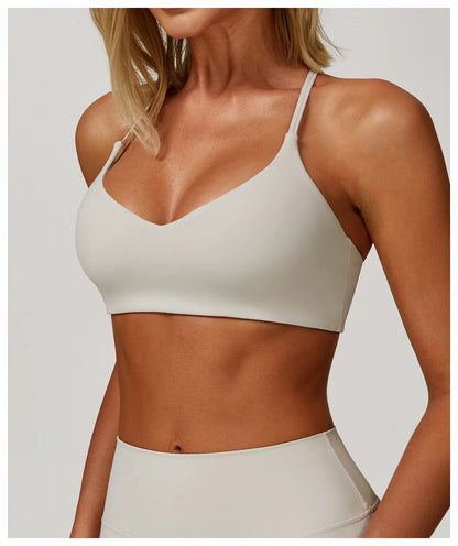 Yoga Sports Bra Women Breathable Shock Proof Gym Underwear Workout Fitness Push up Top Yoga Running Active Sportswear Vest Bra