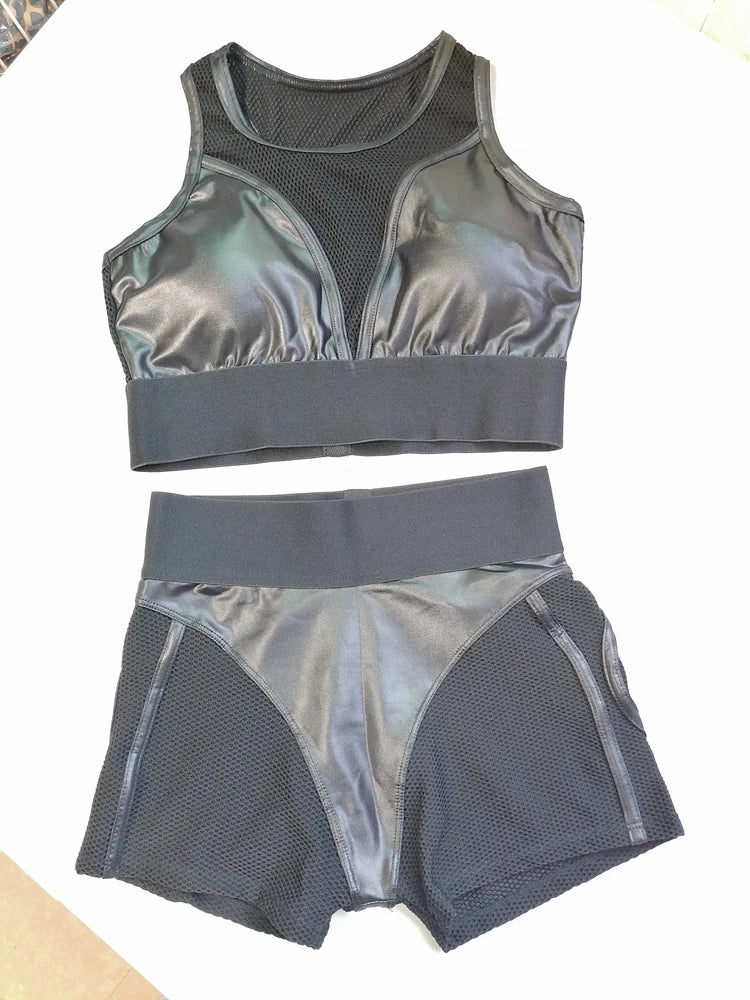 Booty Shorts + Sports Bra Set