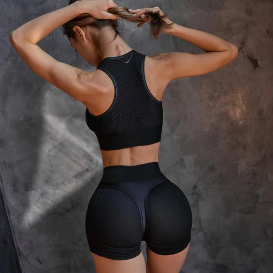 Booty Shorts + Sports Bra Set
