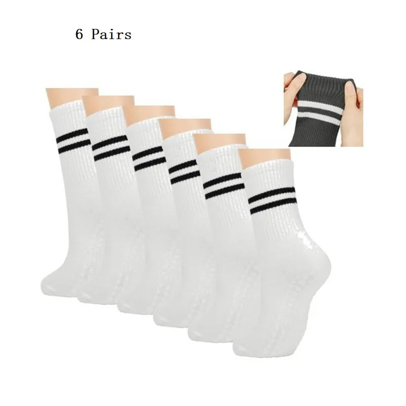 Pilates Grips Socks Non Slip 3 pairs