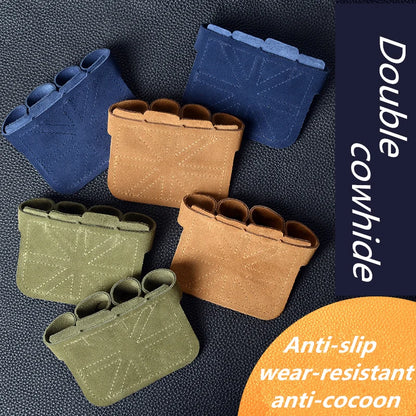 Leather Weight Dumbell Lifting Pull Ups Training Gloves Palm Protection Women Men Fitness Sports Gymnastics Grips