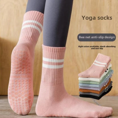 Pilates Grips Socks Non Slip 3 pairs