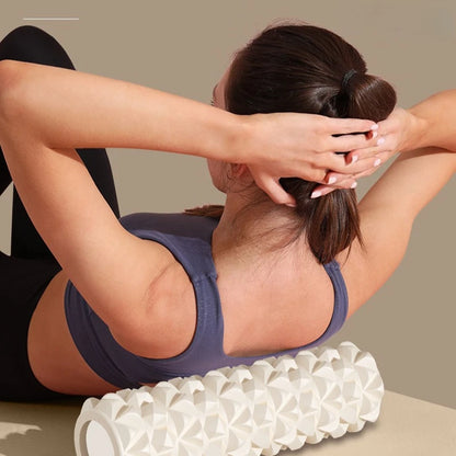 3 Piece Set - Foam Roller Muscle Recovery Stick – Yoga Fitness Tool for Leg Tension Relief, Post-Workout Massage & Full-Leg Relaxation