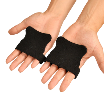 Leather Weight Dumbell Lifting Pull Ups Training Gloves Palm Protection Women Men Fitness Sports Gymnastics Grips
