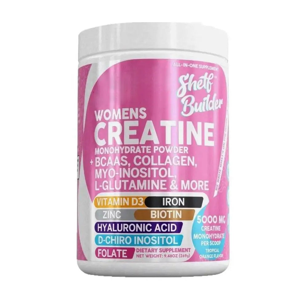 WOMENS CREATINE Monohydrate Powder Creatine Monohydrate + BCAA Powder Myo-Inositol Collagen Biotin Hyaluronic Acid