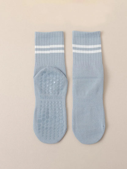 Pilates Socks with Grips for Women Yoga Socks Barre Socks Non Slip Socks of 1/2/3/6pairs