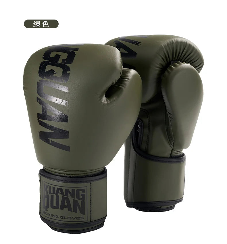 Boxing Gloves Professional Adult Muay Thai Fighting Gloves Men and Women