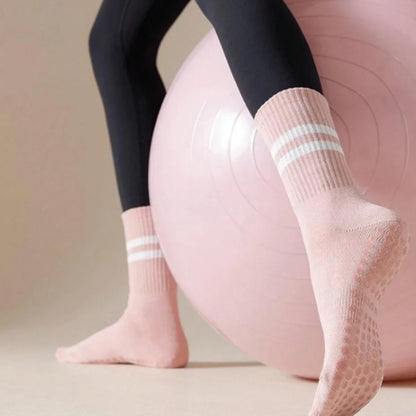 Pilates Grips Socks Non Slip 3 pairs