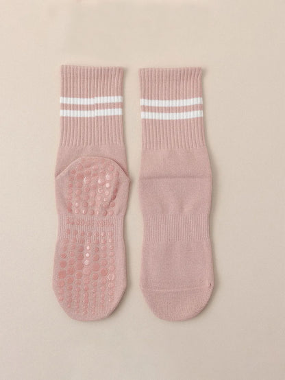 Pilates Socks with Grips for Women Yoga Socks Barre Socks Non Slip Socks of 1/2/3/6pairs