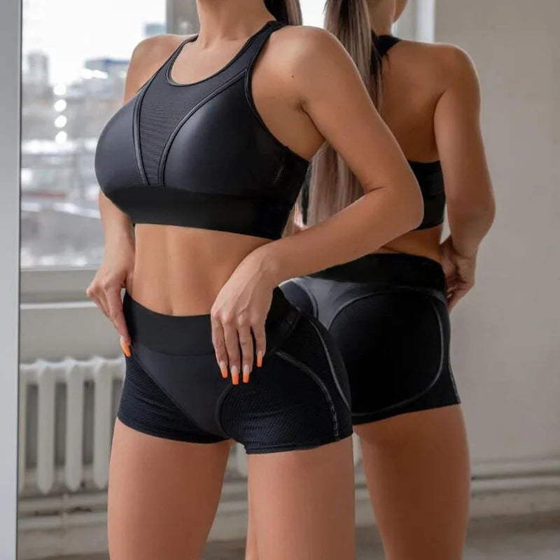 Booty Shorts + Sports Bra Set