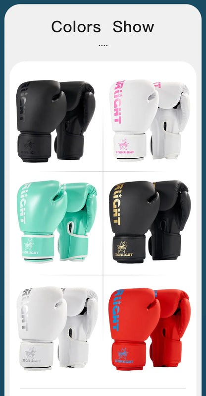 Boxing Gloves Professional Adult Muay Thai Fighting Gloves Men and Women