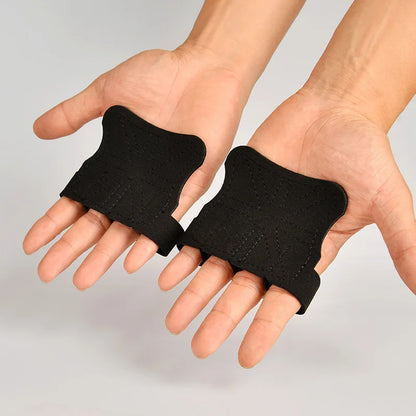 Leather Weight Dumbell Lifting Pull Ups Training Gloves Palm Protection Women Men Fitness Sports Gymnastics Grips