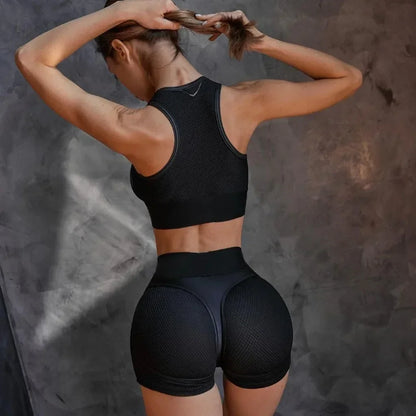 Booty Shorts + Sports Bra Set