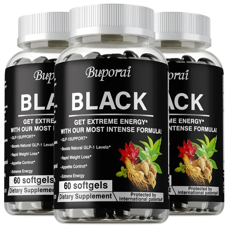 Black - Natural Power, Slimming, Boosts Metabolism, Weight Management, Fat Burning, Detoxify The Body