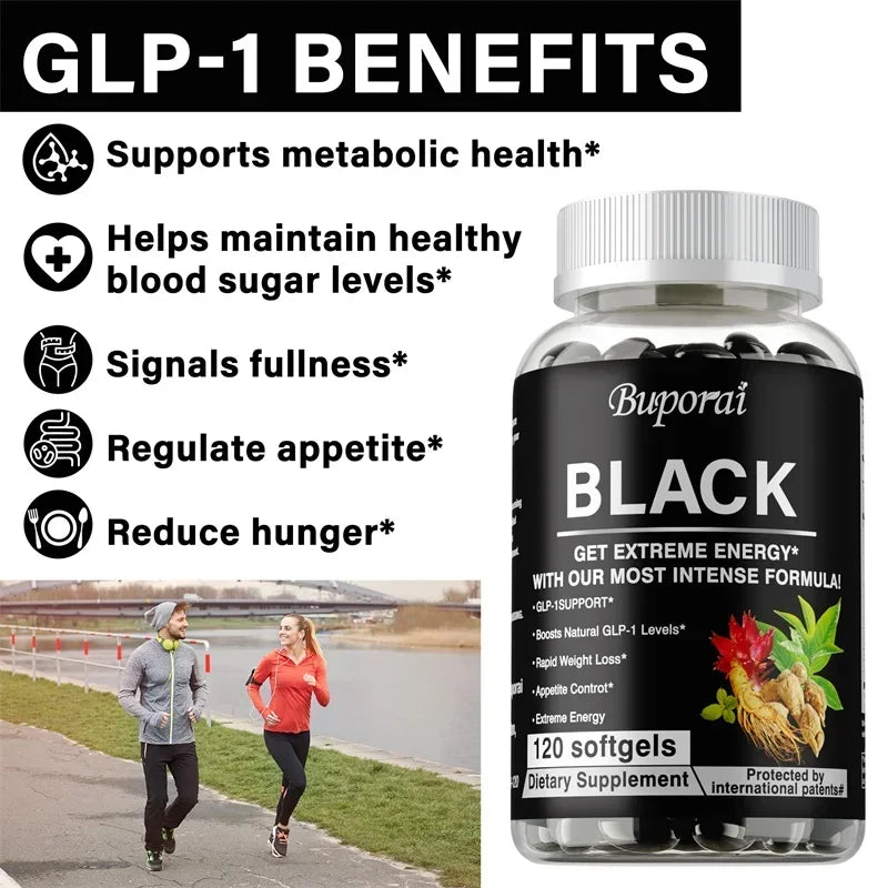 Black - Natural Power, Slimming, Boosts Metabolism, Weight Management, Fat Burning, Detoxify The Body