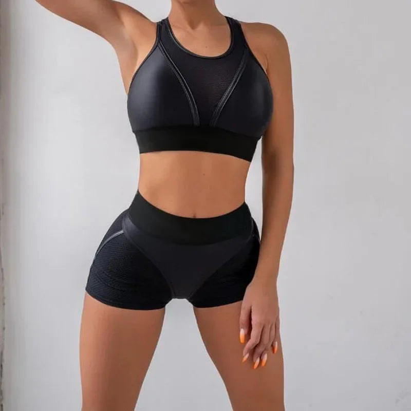 Booty Shorts + Sports Bra Set