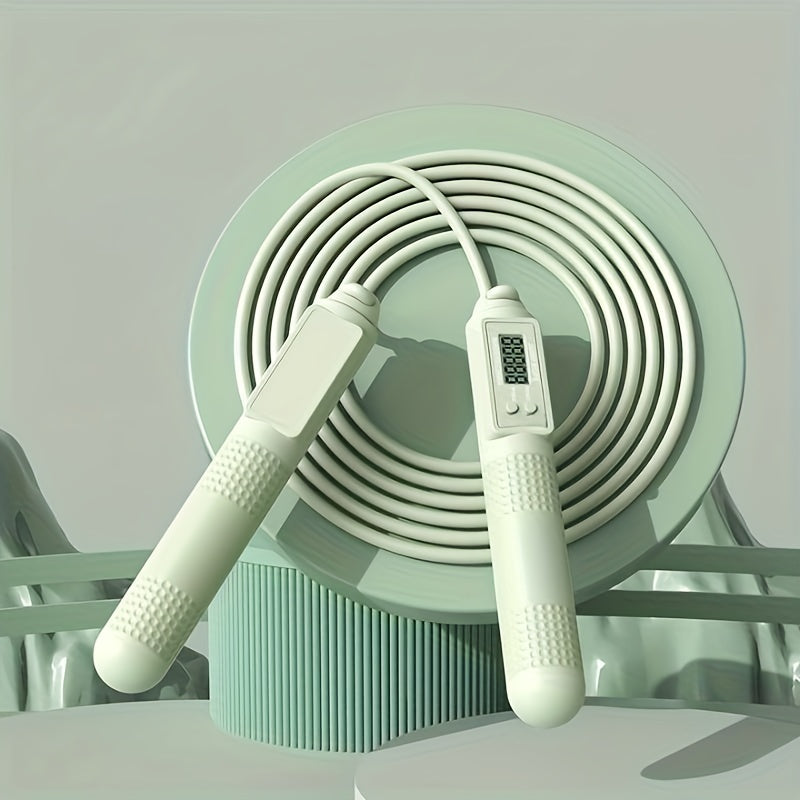 Smart Digital Weighted Skipping Rope For Fitness, Weight Loss, And Fat Burning