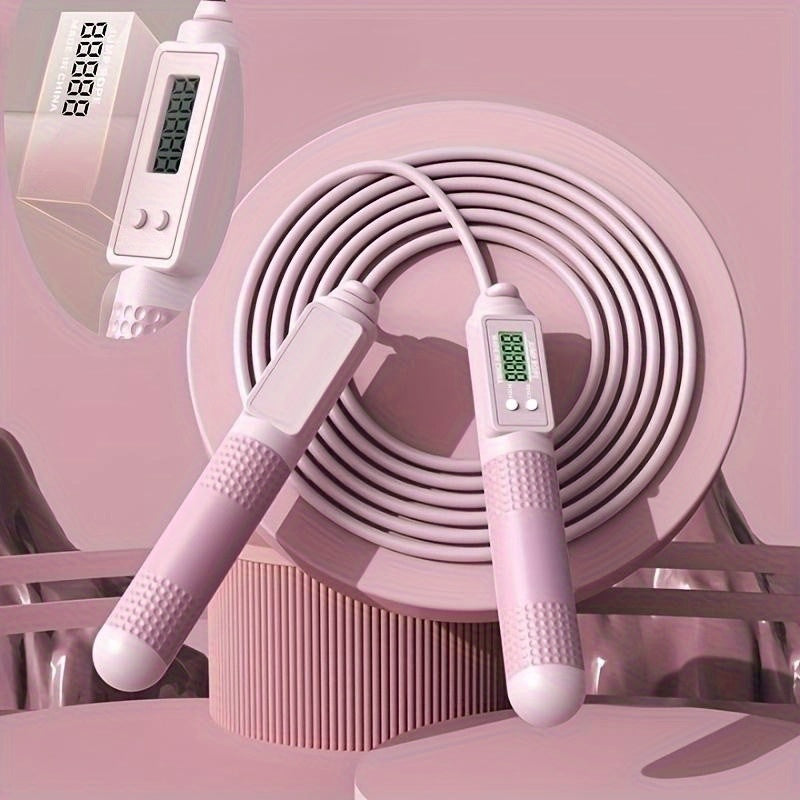 Smart Digital Weighted Skipping Rope For Fitness, Weight Loss, And Fat Burning