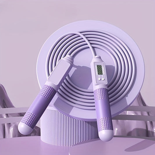 Smart Digital Weighted Skipping Rope For Fitness, Weight Loss, And Fat Burning
