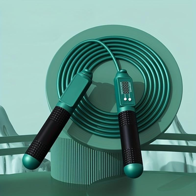 Smart Digital Weighted Skipping Rope For Fitness, Weight Loss, And Fat Burning
